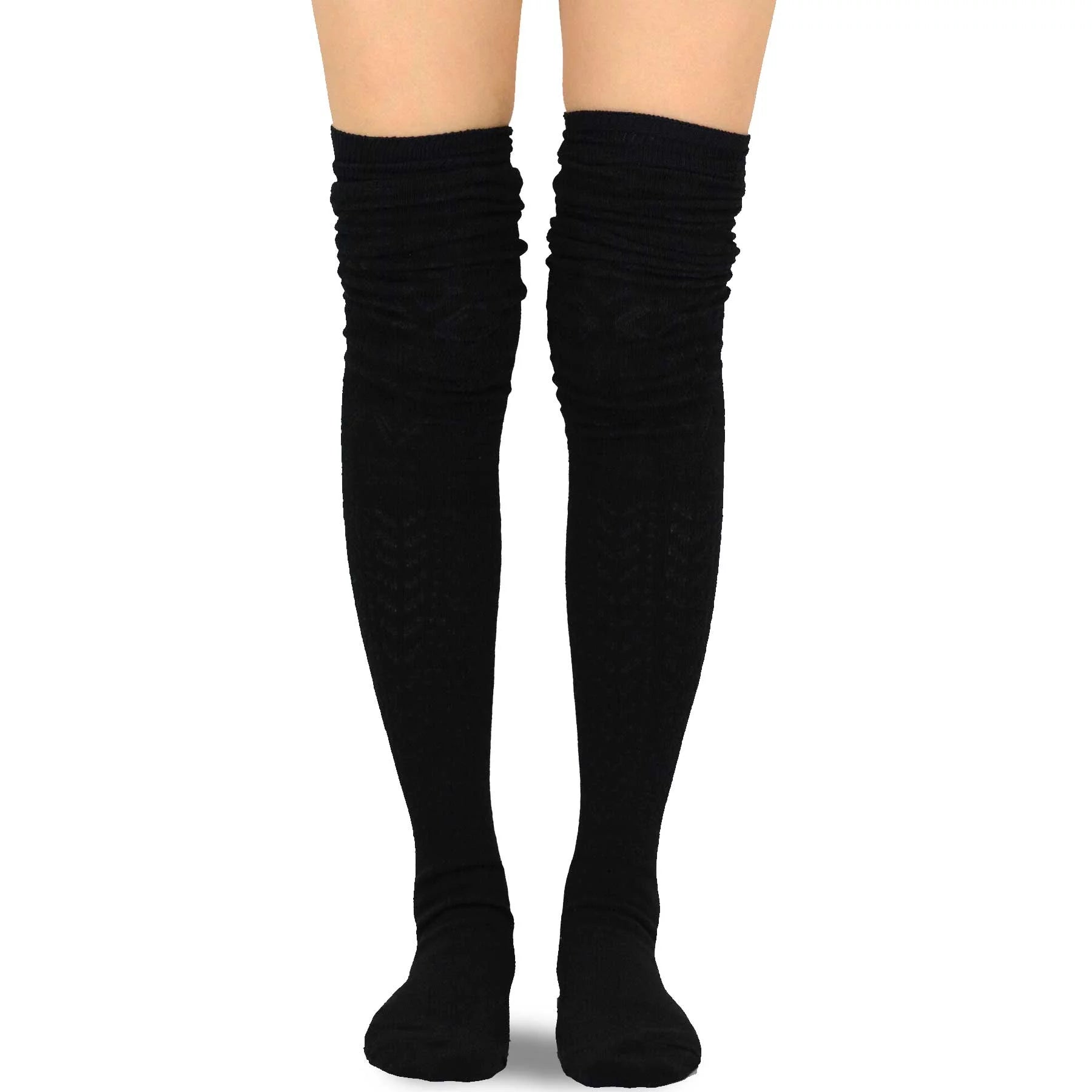 Teehee Women'S Extra Long Fashion Thigh High Socks over the Knee High Boot Socks